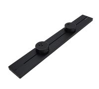 NIZUUONE Power Strip Power Track Busway Montada Strip de 600 Mm Montaje de Pared Montaje de Pared 32A (2 Piezas de enchufes de Enchufe de EE. UU. +(Tipo)