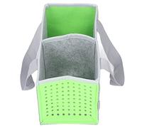 NIZUUONE Toniebox Carrying Box/Cover Toniebox Travel Bag Almacenamiento de Almacenamiento Material Protector Durante Diseño Plegable con Lado Vacío para Reproducción de Música y 6 Correas Elásticas