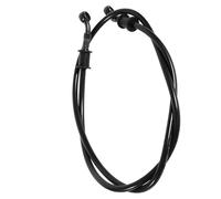 NIZUUONE Tubo de Rueda del Motor para una Manguera Flexible para Aceite Tejido de Color para el Enredo de la Conversión del Freno de Disco, el Banjo de Diámetro 10 Mm para Enduro Enduro (600 mm)