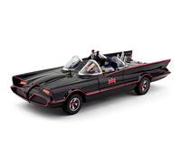 NJ Croce Batmóvil de 1966 Miniatura con Figuras Flexibles de Batman y Robin