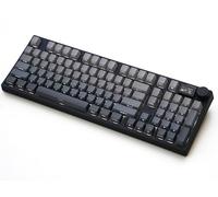 NJ98 Teclado mecánico inalámbrico personalizado con perilla de pantalla, teclado RGB intercambiable en caliente al 96 % para Mac Windows (oscuro, placa de latón, caja de mar profundo)