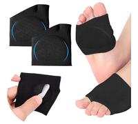 NJCXOLA 1 pare Almohadillas para el Antepié,Almohadillas Metatarsianas,Transpirable Que Absorbe el Sudor Reutilizables,para el Antepié para Mujeres y Hombres,para corrección juanetes el antepié,XL