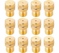 NJCXOLA 12 Piezas Inyectores cocina gas butano, Boquillas de gas glp, Boquillas de propano butano, Repuestos estufas de gas butano, Inyectores cocina gas, Inyectores cocina gas, Chorros de Gas