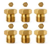 NJCXOLA 12 Piezas Inyectores cocina gas butano, Boquillas de gas glp, Boquillas de propano butano, Repuestos estufas de gas butano, Inyectores cocina gas, 0.6 0.65 0.7 0.87 0.9 0.96