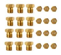 NJCXOLA 12 Piezas Inyectores cocina gas butano, Boquillas de gas glp, Boquillas de propano butano, Repuestos estufas de gas butano, Inyectores cocina gas, Inyectores cocina gas, 12 tamaños