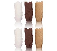 NJCXOLA 150 Moldes Papel para Magdalenas Tulipán, Tazas de Pastel para Hornear y Decorar, para Bodas, Fiestas, Navidad