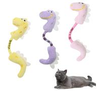 NJCXOLA 3 Piezas Juguetes para Gatos - Juguetes Gatos Catnip para Gatos, Palitos Masticables para Gatos, Suministros para Gatos Que Se Pueden Usar para Morder, Patear y Dormir