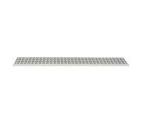 NJDQFA Cubierta De Drenaje De Piso Acero Inoxidable,Bordes Redondeados Rejilla Desagüe Lineal,Diseño Modular Conectable,Tapa Sumidero Ducha para Piscina Cocina,10 * 70cm