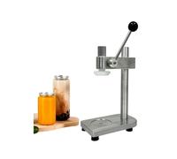 NJDQFA Máquina Selladora Manual De Latas,Prensa Manual para Tapas De Botellas,Altura Ajustable,Sin Electricidad para Bebidas Café Jugos Y Cervezas for Uso Doméstico Y Comercial,Primary Colors