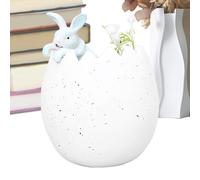 Njidher Decoración de Pascua | Figuras de Mesa de Conejitos y Huevos de Resina | de Conejito,para Fiesta de Cumpleaños San Valentín Vacaciones Acción de Gracias Hogar y Jardín