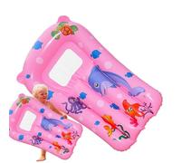 Njidher Flotadores para Piscina Infantiles,Juguete Acuático para Piscina | Inflable Divertido Plegable Antideslizante para Exterior Jardín Playa Lago Río Verano