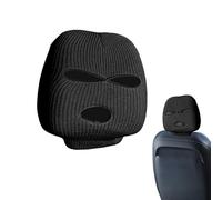 Njidher Fundas para reposacabezas de coche, funda de asiento de coche divertida con cara completa | Accesorios interiores lavables reutilizables para SUV Camión Sedán - Decoración del automóvil