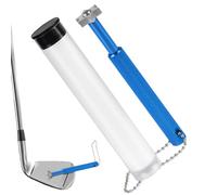 Njidher - Herramienta de Relleno de Ranura para Club de Golf | Afilador de Ranuras de Aluminio de cuña, Accesorio Ajustable para de Golf para Hombres y Mujeres jóvenes