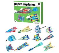 Njidher Libro De Aviones De Papel Libros De Aviones De Papel Para Montar Yo mismo Kits De Artesanía De Proyecto De Aviones De Papel De 12 Estilos Para Los Apasionados De Los Aviones