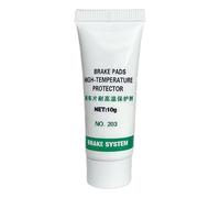 Njidher Lubricante de los Frenos - Grasa para Frenos de Alta Temperatura 10 Gramos - Pasta de Gel Antifricción Reductora de Ruido para Automóviles, Remolques, Motores, Cadenas, Motores y Cojinetes