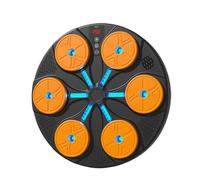 Njidher Music Boxing Machine - Dispositivo de entrenamiento con 8 modos, con luz RGB, aparato de captura musical de pared para adultos, para adultos en casa en la oficina o en el gimnasio