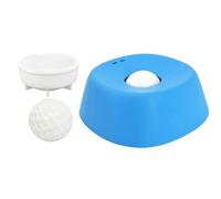 Njidher - Plato de lamer para Perro, Lento, Interactivo esférico Giratorio para aliviar la ansiedad y enriquecer el Juego de tu Animal