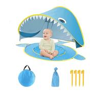 Njidher Tienda de Playa para, Tienda al Aire Libre para | Cartoon Beach Shade Boopy - Protección UV Impermeable con una pequeña Piscina integrada, Refugio Solar portátil Plegable para la de