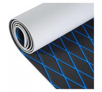 NJIEzhao Alfombra Antideslizante de Material Espuma EVA con patrón Diamante 1900x350x5mm for yate, Kayak Marino Cubierta de Barco en Espuma EVA(Dark Gray Blue)