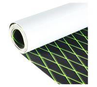 NJIEzhao Alfombra Antideslizante de Material Espuma EVA con patrón Diamante 1900x350x5mm for yate, Kayak Marino Cubierta de Barco en Espuma EVA(Black Green)