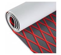 NJIEzhao Alfombra Antideslizante de Material Espuma EVA con patrón Diamante 1900x350x5mm for yate, Kayak Marino Cubierta de Barco en Espuma EVA(Dark Gary Red)