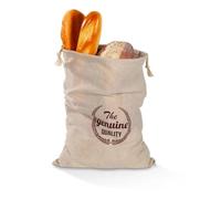 NJIEzhao Bolsas de Lino para Guardar Pan Bolsas de Almacenamiento Pan Lino Reutilizables con cordón: perfectas for, Masa Madre, Baguette; Lavable(StyleC-1pcs)