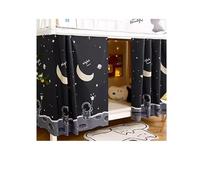 NJIEzhao Cortina de Cama Litera Cortina for litera de Verano, mosquitera for Ropa Cama, Tienda campaña, Dormitorio Estudiantes, 1 Unidad, Dosel for Escolar(Color4,W200 X L135cm (2pcs))