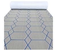 NJIEzhao El patrón Hexagonal Cubre la Alfombra empalmada, Espuma EVA autoadhesiva, lámina for Cubierta de Barco, Almohadilla for Suelo Cubierta de Barco en Espuma EVA(Gray Blue Big)