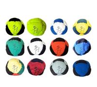 NJIEzhao Footbag Tejido a Mano Hacky Sacks Ball,Assorted Sack Footbag Bulk Hand-Made Sand Filled for Adults(1PC)