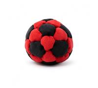 NJIEzhao Footbag Tejido a Mano Soccer Footbag Sacks Juggling Ball for Children Durable Sport Toy for Beginners Foot Bags(Red)