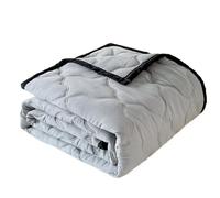 NJIEzhao Manta de Verano Edredón de Aire Acondicionado algodón Lavable, Dormitorio Individual, núcleo Verano, Persona Doble, se Puede Lavar(Color 1,180x200cm Double Size)