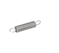 NJIEzhao Resorte de tensión helicoidal cilíndrico de Acero Inoxidable con Gancho de tensión y extensión, diámetro del Alambre 1,2 mm 1,5 mm Resorte de Tracción(45mm(2pcs),9MM_1.5MM)