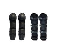 NJIEzhao Rodilleras de Jardinería 1 par de rodilleras for cortacésped, protección for piernas, desbrozadora, bicicleta, equipo deportiva(Black-50cm)