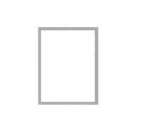 NJIEzhao Set de Marcos para Fotos Juego de Marcos Fotos magnéticos A5 A6, Cubierta Protectora, Carteles Adhesivos Reutilizables, 12 Uds(A5 Silvery 12pcs)