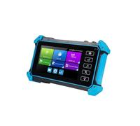 NJJIHUI Comprobador de CCTV, 4K IPC CCTV Tester Monitor 8MP AHD CVI TV SDI Cámara De Prueba H.265 Probador IP PoE VGA Cable Entrada Seguimiento Para fibra óptica y cableado(IPC-5100C Plus)