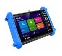 NJJIHUI Comprobador de CCTV, CCTV TESTER Admite Cuatro Tipos De Fuente Alimentación Externa DC5V DC12V DC24V POE Y Cámara H264 4K, H265 HD Para fibra óptica y cableado