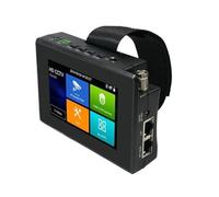 NJJIHUI Comprobador de CCTV, IPC-1800S/1800SN ADH CVBS Plus Actualización 8MP AHD TVI CVI HD 4,0 CCTV Tester Monitor Pulgadas 4K H265 Probador De Cámara IP Para fibra óptica y cableado(1800S)
