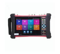 NJJIHUI Comprobador de CCTV, X7MOVTADHS CCTV Tester Monitor 7 Pulgadas Probador De Cámara 8mp CVI TVI AHD SDI Multímetro Digital Medidor Nivel Prueba Para fibra óptica y cableado(X7 MOVTADHS)