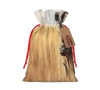 njkhbolk Animal Rhino1 - Bolsa de regalo con estampado de animales, suministros para fiestas de eventos, también se puede utilizar para regalar