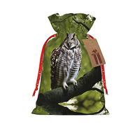 njkhbolk Bolsa de regalo con diseño de ramas de árbol de búho, suministros para fiestas de eventos, también se puede utilizar para regalar