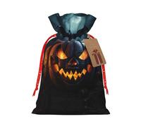 njkhbolk Bolsa de regalo con estampado de calabaza y araña, suministros para fiestas de eventos, también se puede utilizar para regalar