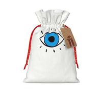 njkhbolk Bolsa de regalo con estampado de mal de ojo, suministros para fiestas de eventos, también se puede utilizar para regalar