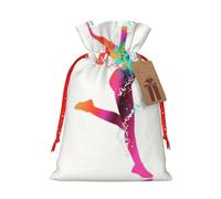 njkhbolk Bolsa de regalo con estampado de mujer de color, suministros para fiestas de eventos, también se puede utilizar para regalar