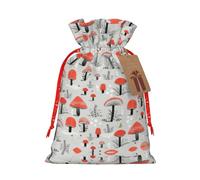 njkhbolk Bolsa de regalo con estampado de setas de dibujos animados, suministros para fiestas de eventos, también se puede utilizar para regalar