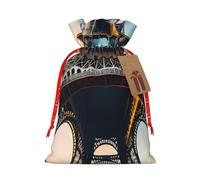 njkhbolk Bolsa de regalo con imagen de la Torre Eiffel de París, suministros para fiestas de eventos, también se puede utilizar para regalar