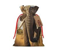 njkhbolk Bolsa de regalo con imágenes de elefante, accesorios de fiesta de eventos, también se puede utilizar como regalo