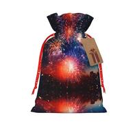 njkhbolk Bolsa de regalo con impresión 3D de fuegos artificiales de explosión, suministros para fiestas de eventos, también se puede utilizar para regalar