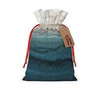 njkhbolk Bolsa de regalos con estampado de mareas, suministros para fiestas de eventos, también se puede utilizar para regalar