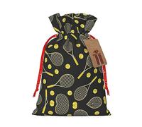 njkhbolk Divertidas raquetas de tenis y pelotas de tenis estampadas, suministros para fiestas de eventos, también se puede utilizar para regalar