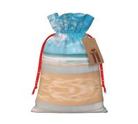 njkhbolk Hermosa vista de la bolsa de regalos con impresión Sea1, suministros para fiestas de eventos, también se puede utilizar para regalar